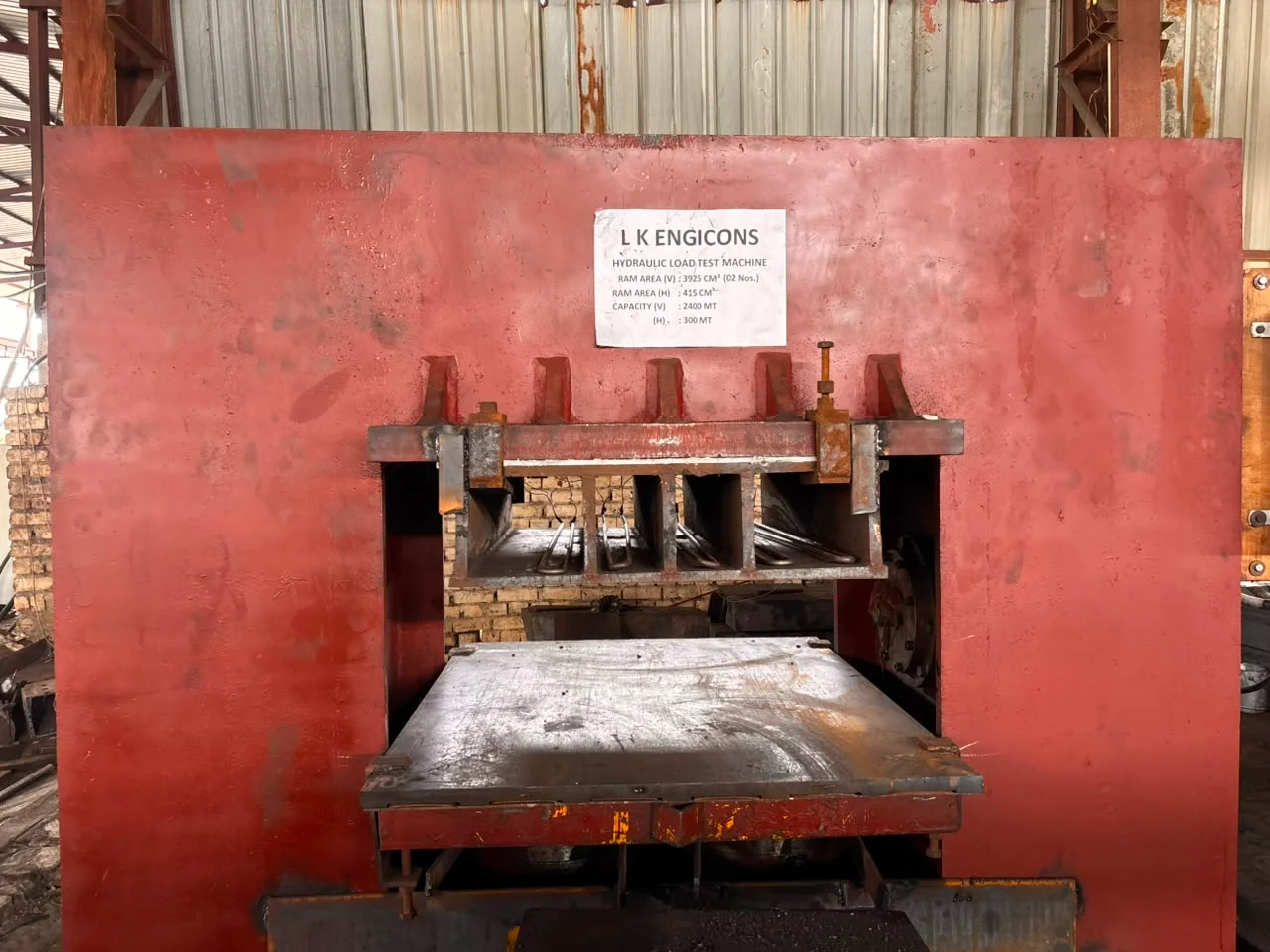 Axle Load Testing Machine