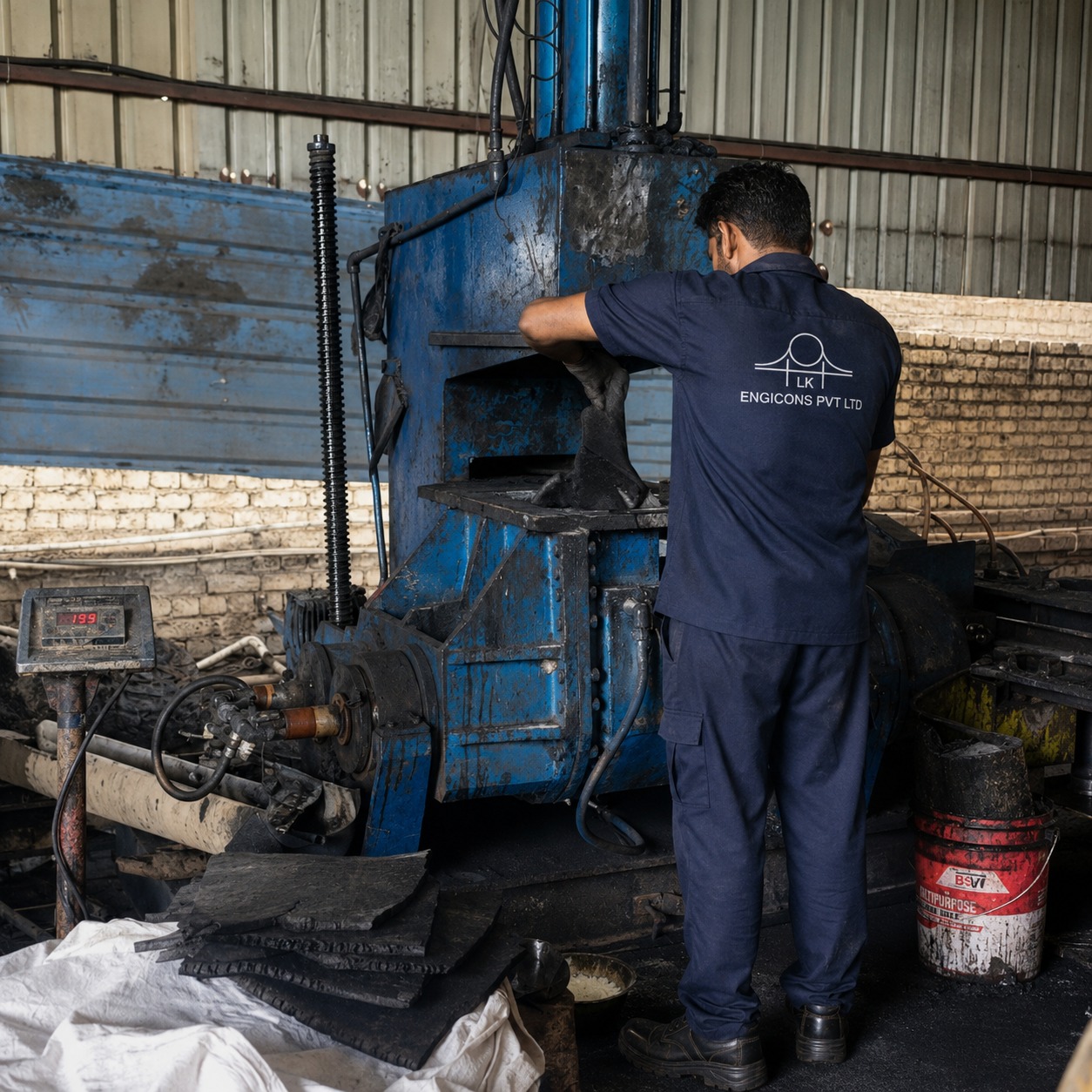 Close Open Mixing Mill